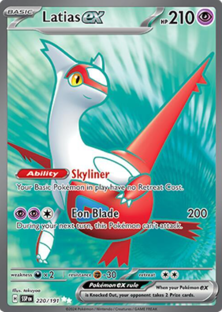 Latias ex Full Art - 220/191 - Surging Sparks