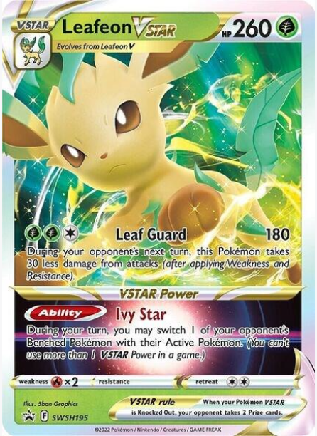 Leafeon VSTAR - SWSH195 - Sword & Shield Promo Cards