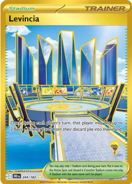 Levincia Hyper Rare - 244/182 - Destined Rivals