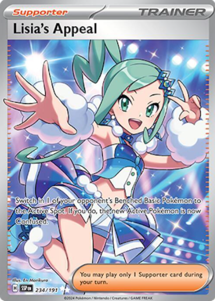 Lisia's Appeal Full Art - 234/191 - Surging Sparks
