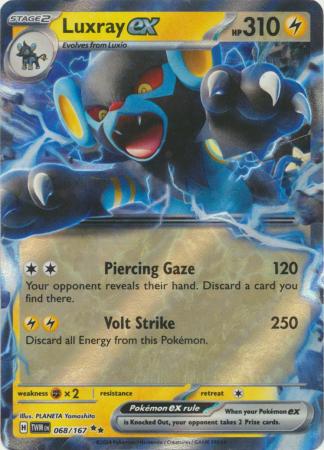 Luxray ex - 68/167 - Twilight Masquerade