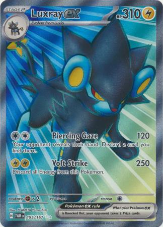 Luxray ex Full Art - 195/167 - Twilight Masquerade