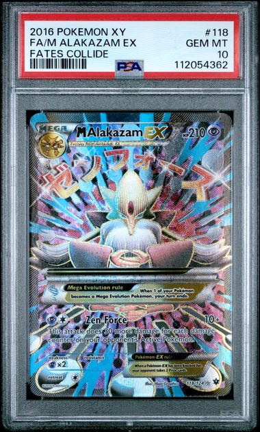 M Alakazam EX Full Art - PSA 10 - Fates Collide