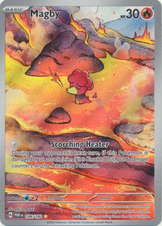 Magby Illustration Rare - 186/182 - Paradox Rift