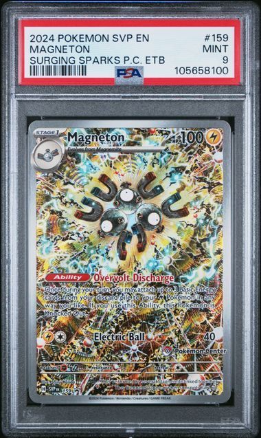 Magneton Illustration Rare Promo (Pokemon Center Exclusive) - PSA 9 - Scarlet & Violet Promos