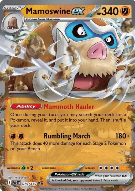 Mamoswine ex - 79/159 - Journey Together