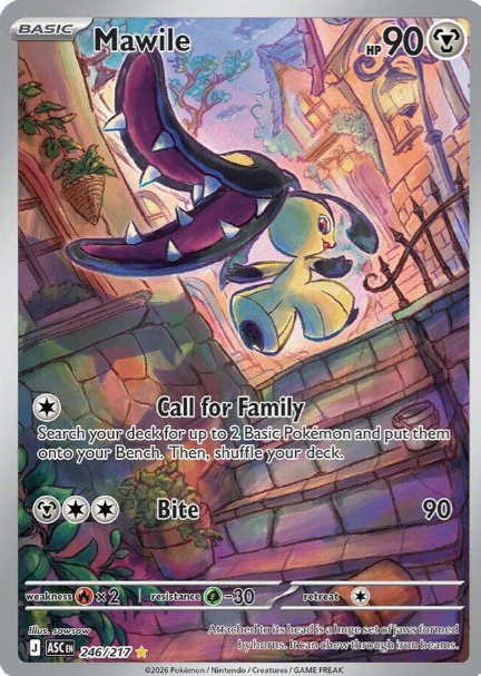 Mawile Illustration Rare - 245/217 - Ascended Heroes