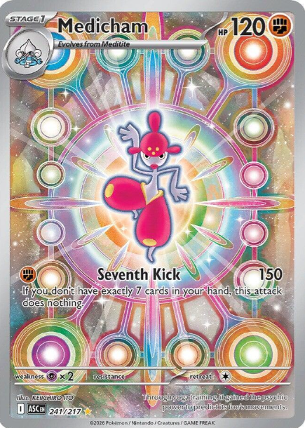 Medicham Illustration Rare - 241/217 - Ascended Heroes