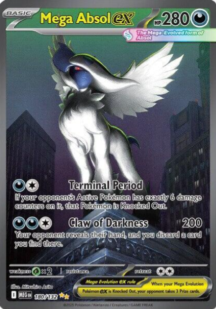 Mega Absol ex Special Illustration Rare - 180/132 - Mega Evolution