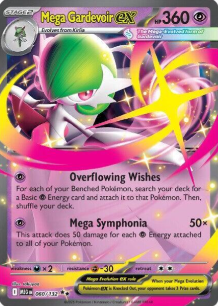 Mega Gardevoir ex - 60/132 - Mega Evolution