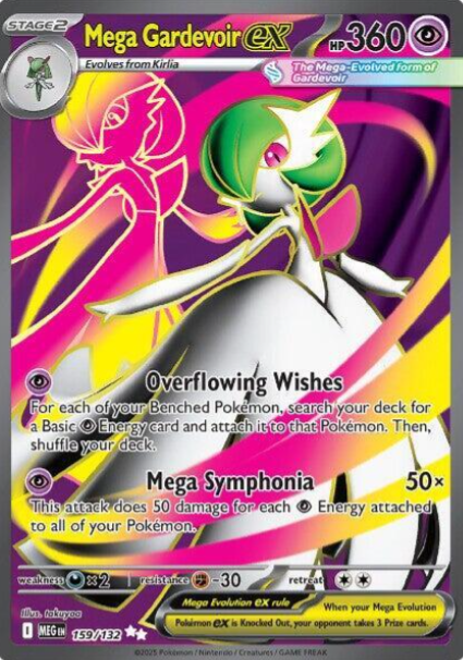 Mega Gardevoir ex Full Art - 159/132 - Mega Evolution