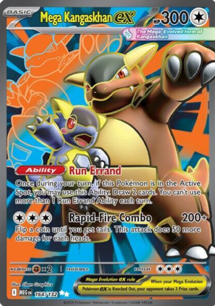 Mega Kangaskhan ex Full Art - 164/132 - Mega Evolution
