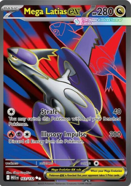 Mega Latias ex Full Art - 163/132 - Mega Evolution
