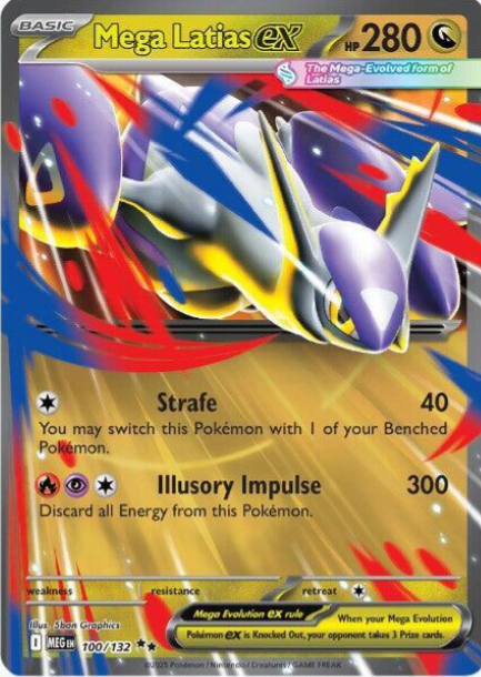 Mega Latias ex - 100/132 - Mega Evolution