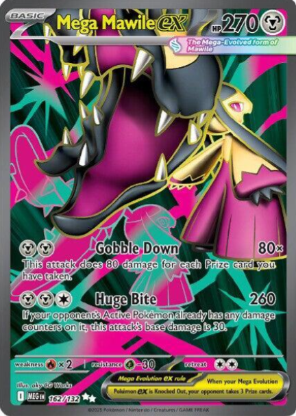 Mega Mawile ex Full Art - 162/132 - Mega Evolution