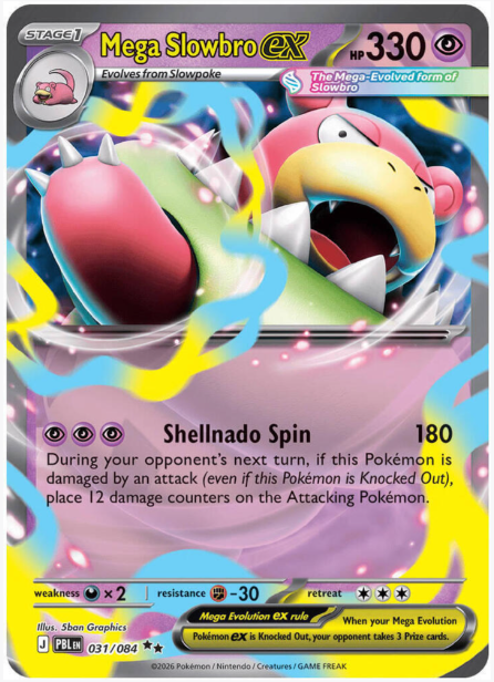 Mega Slowbro ex - 031/084 - Pitch Black