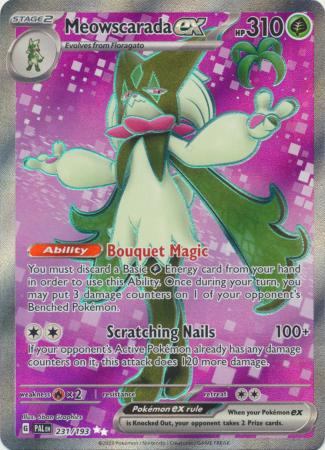 Meowscarada ex Full Art - 231/193 - Paldea Evolved