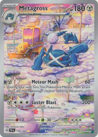 Metagross Illustration Rare - 178/162 - Temporal Forces