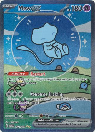 Mew ex Special Illustration Rare - 232/091 - Paldean Fates