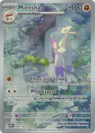 Mienshao Illustration Rare - 200/182 - Paradox Rift