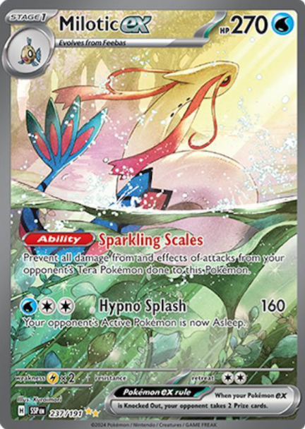 Milotic ex Special Illustration Rare - 237/191 - Surging Sparks
