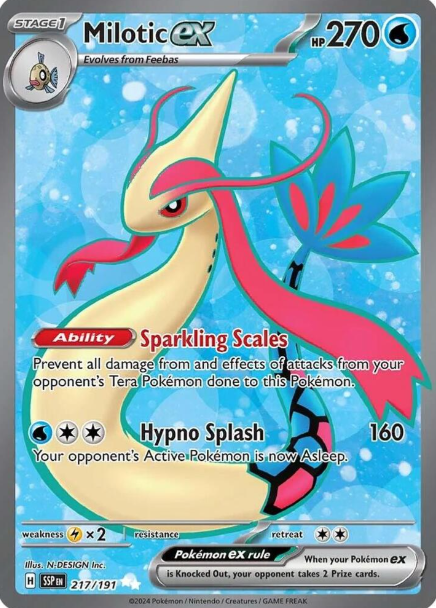 Milotic ex Full Art - 217/191 - Surging Sparks