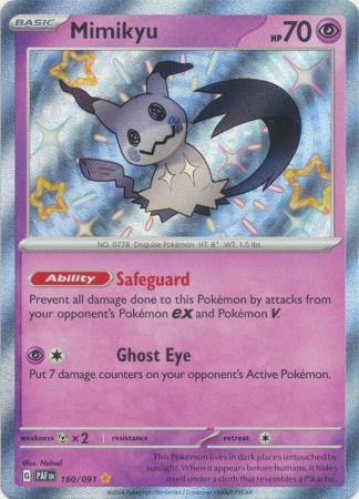 Mimikyu Baby Shiny - 160/091 - Paldean Fates