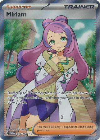 Miriam Full Art - 238/198 - Scarlet & Violet Base