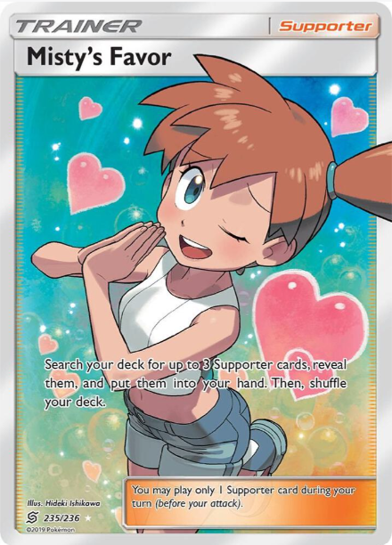 Misty's Favor Full Art - 235/326 - Unified Minds