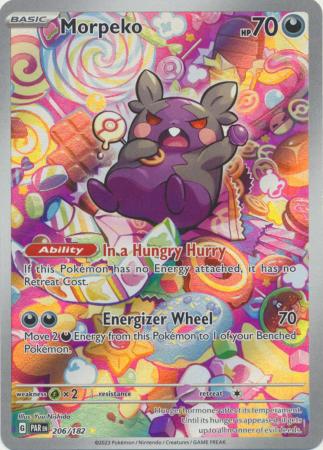 Morpeko Illustration Rare - 206/182 - Paradox Rift