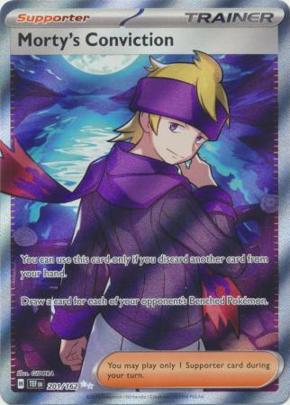 Morty's Conviction Full Art - 201/162 - Temporal Forces