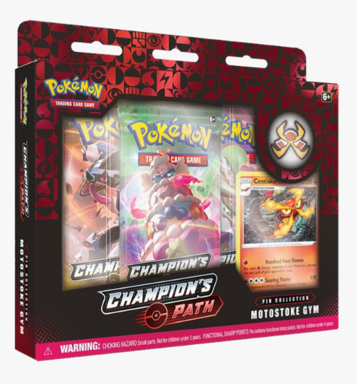 Champion's Path Pin Collection (Motostoke Gym)