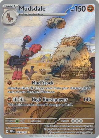 Mudsdale Illustration Rare - 175/162 - Temporal Forces