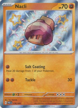 Nacli Baby Shiny - 176/091 - Paldean Fates