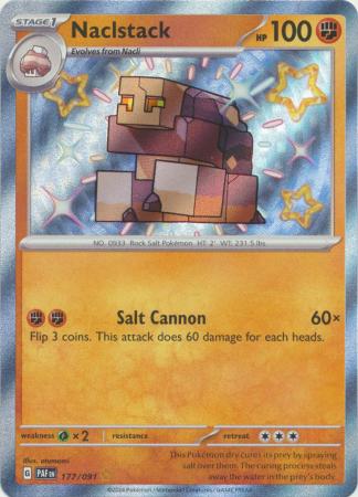 Naclstack Baby Shiny - 177/091 - Paldean Fates