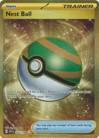 Nest Ball Hyper Rare - 255/198 - Scarlet and Violet Base