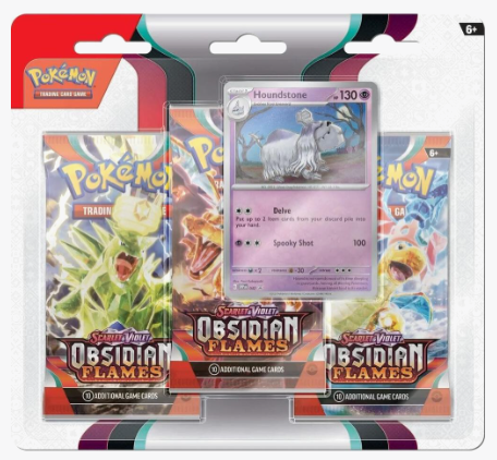 Obsidian Flames 3 Pack Blister (Houndstone)