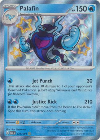 Palafin Baby Shiny - 124/091 - Paldean Fates