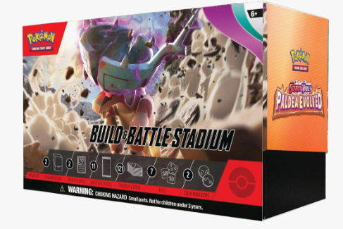 Paldea Evolved Build and Battle Stadium