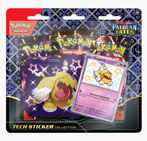 Paldean Fates Tech Sticker Collection (Greavard)
