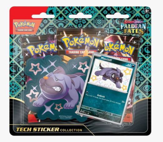 Paldean Fates Tech Sticker Collection (Maschiff)