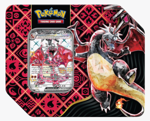Paldean Fates Tin (Charizard ex)