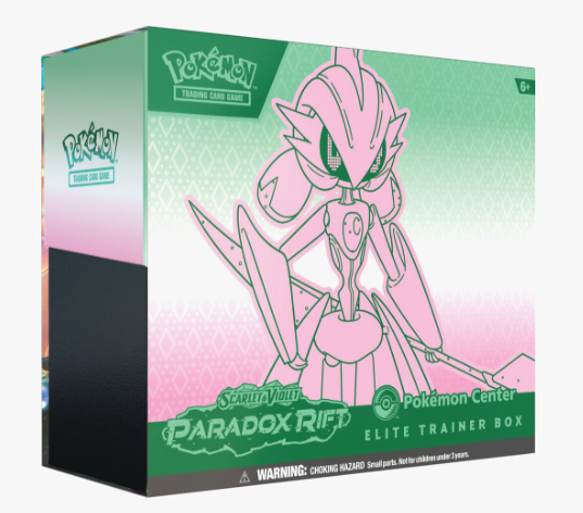 Paradox Rift Pokemon Center Elite Trainer Box (Iron Valiant)