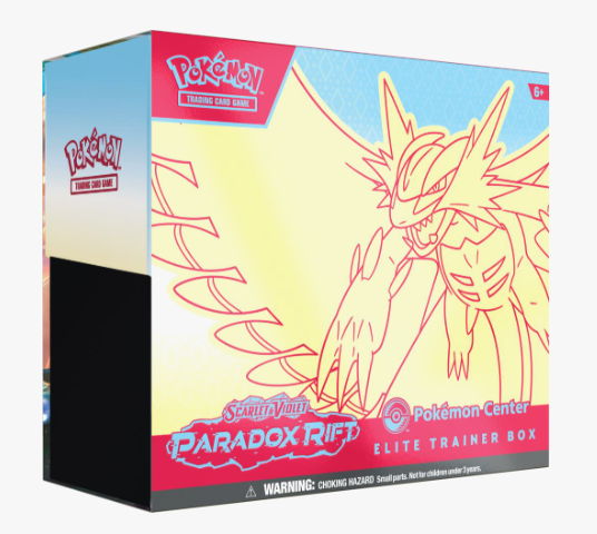 Paradox Rift Pokemon Center Elite Trainer Box (Roaring Moon)