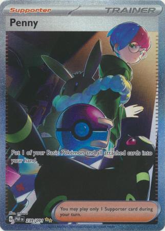Penny Special Illustration Rare - 239/091 - Paldean Fates
