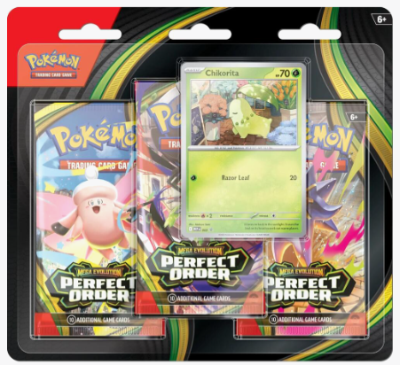 Perfect Order 3 Pack Blister