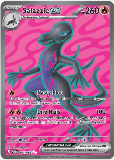 Salazzle ex Full Art - 101/88 - Perfect Order