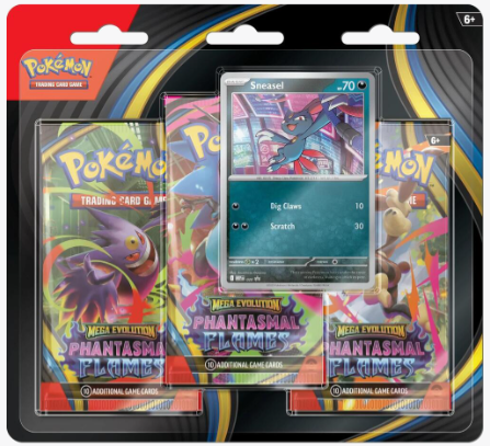 Phantasmal Flames 3 Pack Blister (Sneasel)