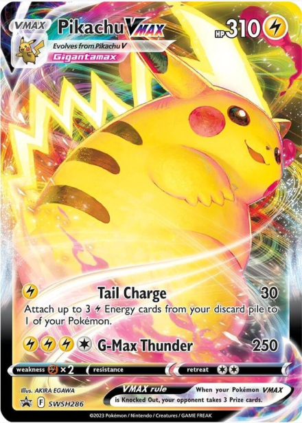 Pikachu VMAX - SWSH286 - Sword & Shield Promo Cards