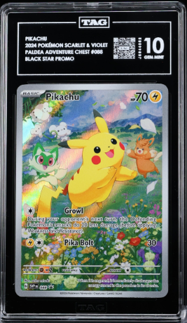 Pikachu Illustration Rare Promo - TAG 10 - SVP088 - Scarlet & Violet Promos